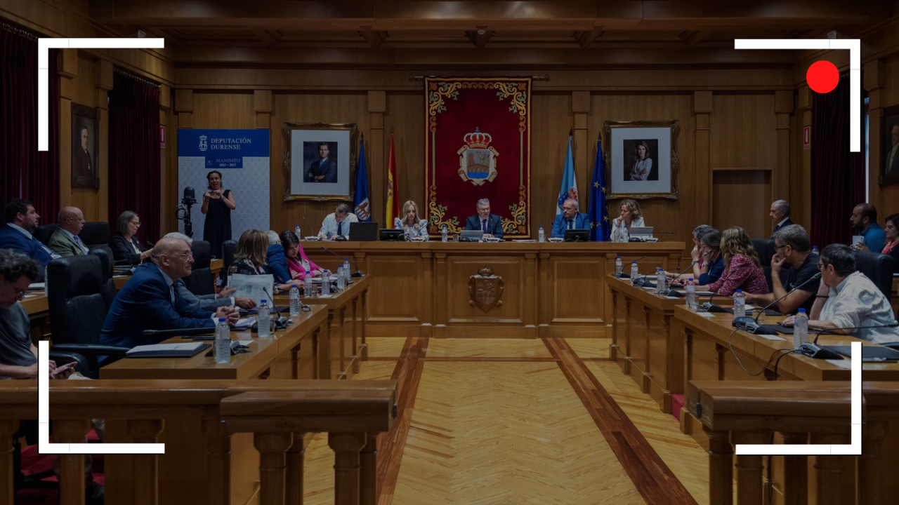 Directo del pleno de la Diputación de Ourense