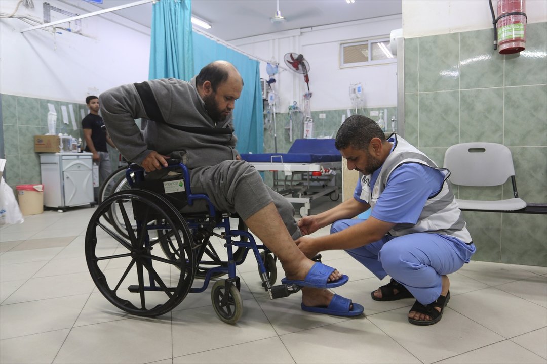 Hospital de Gaza. Foto: EP