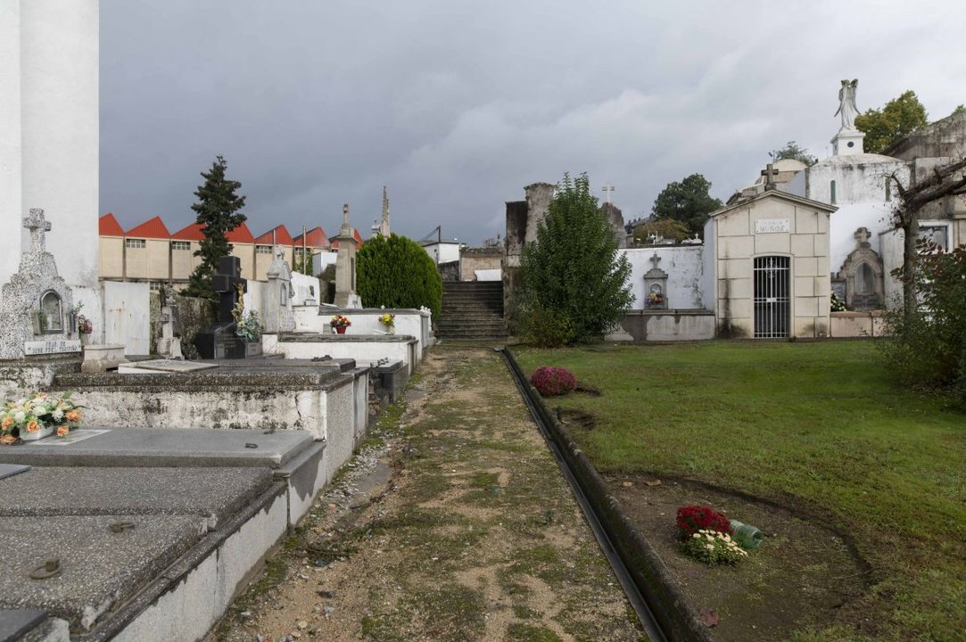 El cementerio de As Caldas, en la ciudad de Ourense