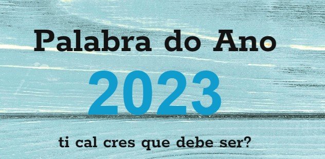 "Palabra do Ano 2023".