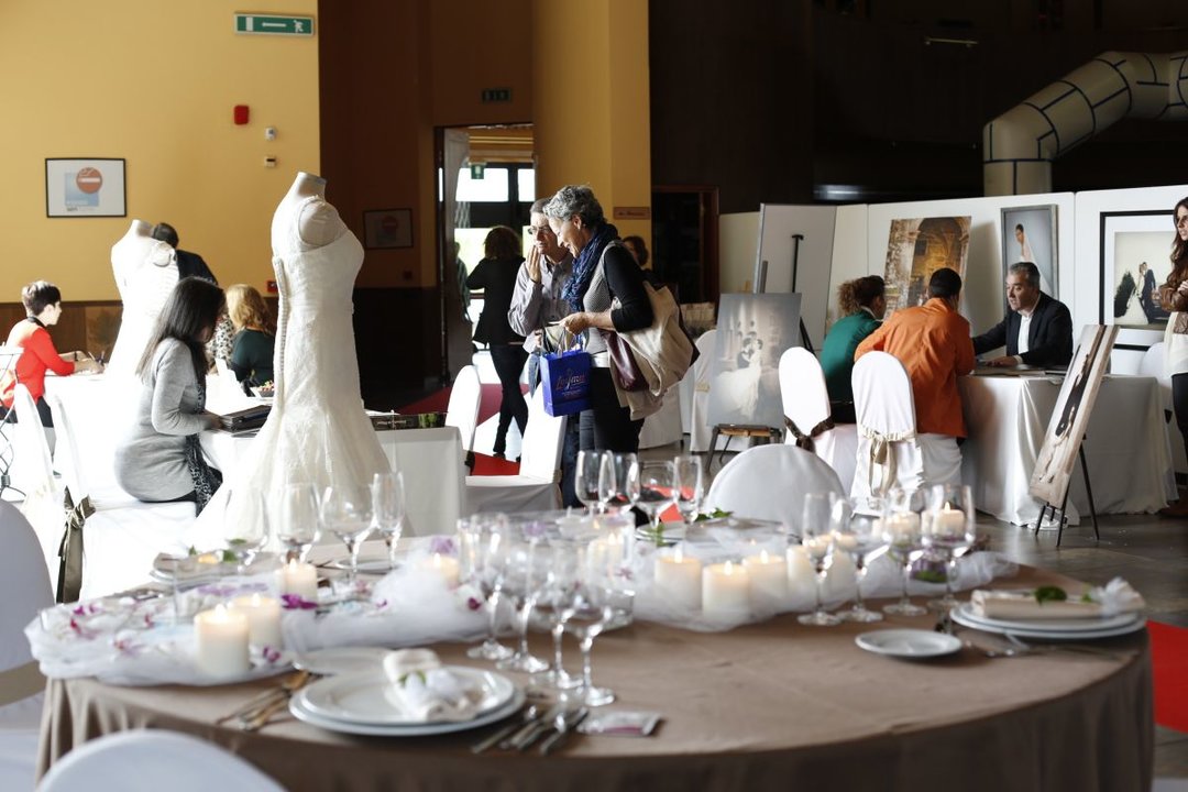 Imagen de un salón del sector de las bodas, celebrado en Santa Cruz de Arrabaldo
