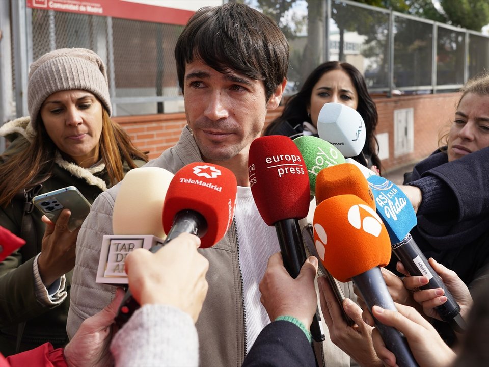 Juan José Ballesta a la salida de los juzgados el pasado 15 de noviembre (EP).