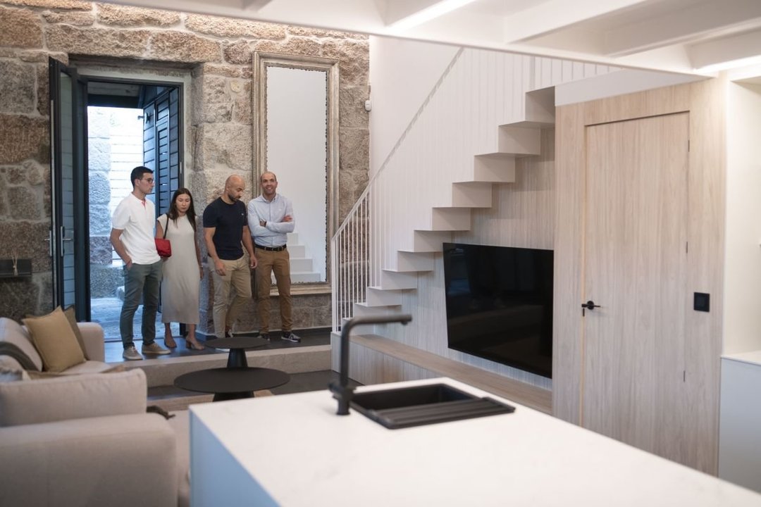 “A Casa do Barqueiro”, vivienda de uso turístico abierta en 2023 en Castrelo de Miño.