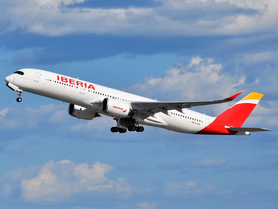 Aeronave de Iberia.