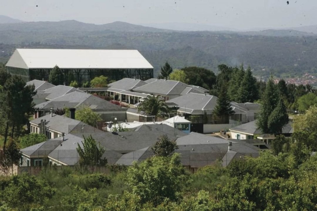 Vista aérea del centro de menores Monteledo.