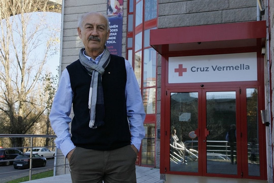 Felipe Ferreiro, presidente de Cruz Roja en la provincia.