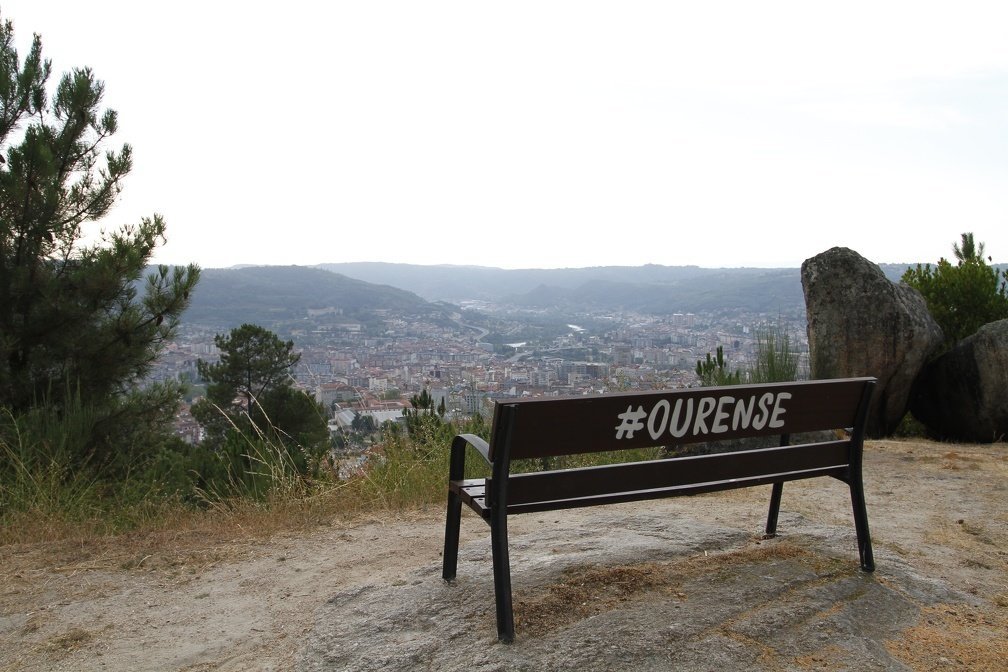 Dia con nubles y claros en Ourense.
