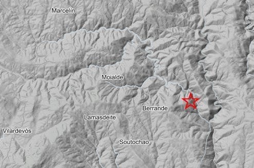 Cuarto terremoto de la semana en la provincia de Ourense