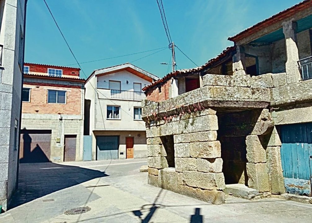Una de las calles del municipio de Oímbra.