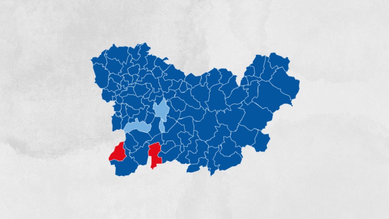 Resultado de la provincia de Ourense en las elecciones gallegas