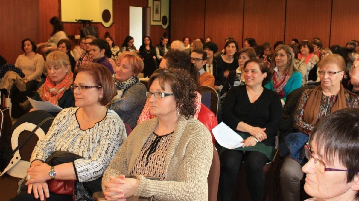 Reunión de trabajadores de la Fundación San Rosendo el pasado año.