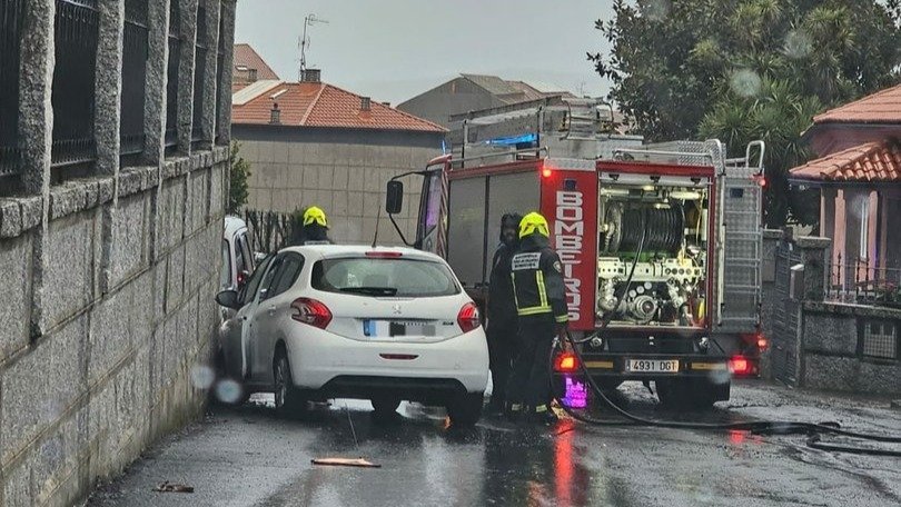 Accidente de tráfico en Celanova