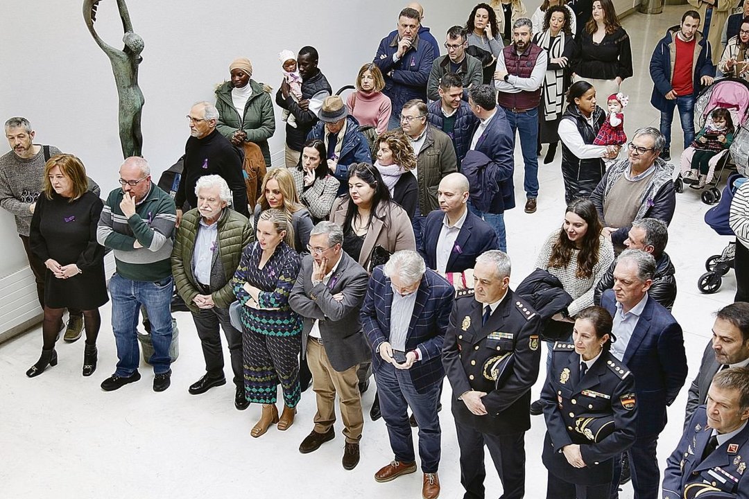 Inauguración da exposición “Centenarias”, promovida pola Deputación de Ourense.