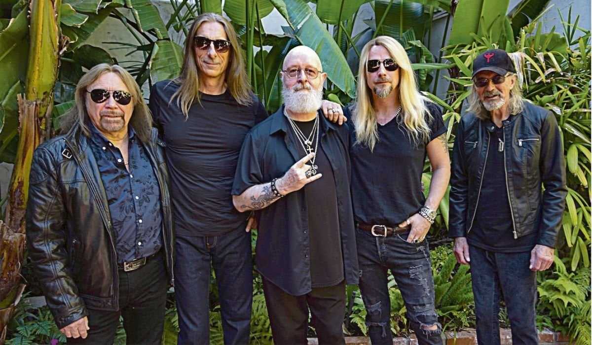 Los cinco miembros de Judas Priest en este 2024 en el que vio la luz su último álbum, “Invincible Shield”