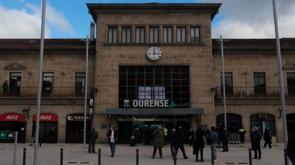 Estación intermodal de Ourense.