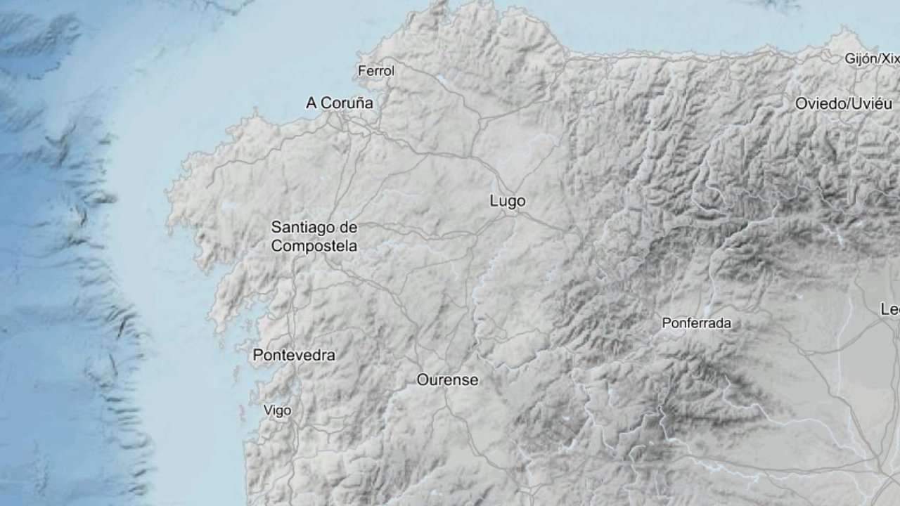 Localización de Galicia.