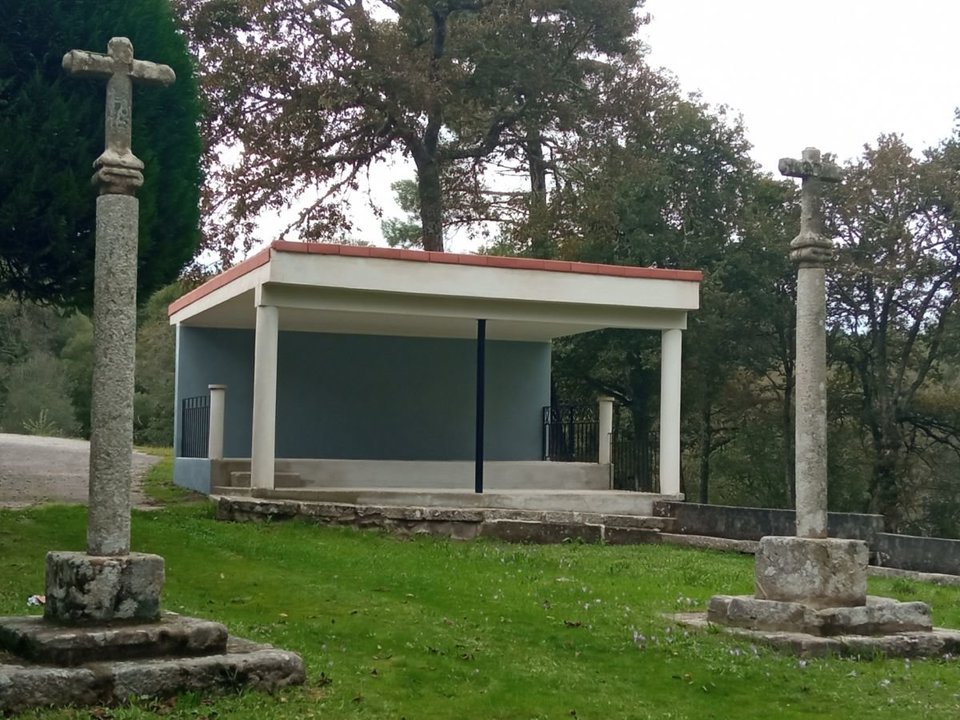 Palco ubicado en A Magdalena, Santa Eufemia, Celanova.