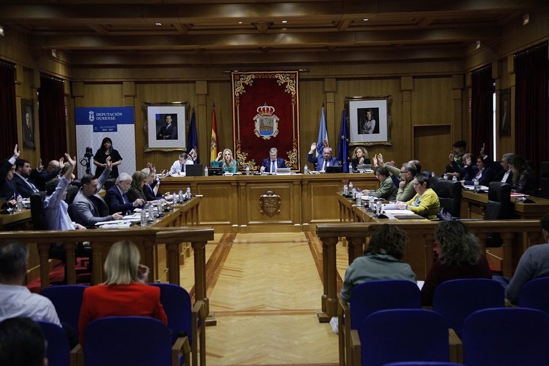 Pleno ordinario correspondiente al mes de marzo en la Diputación Provincial