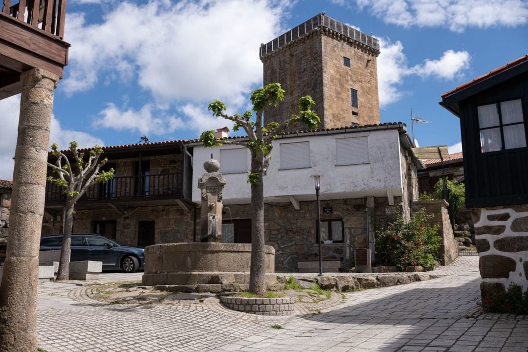 El burgo medieval de Vilanova dos Infantes, en Celanova.