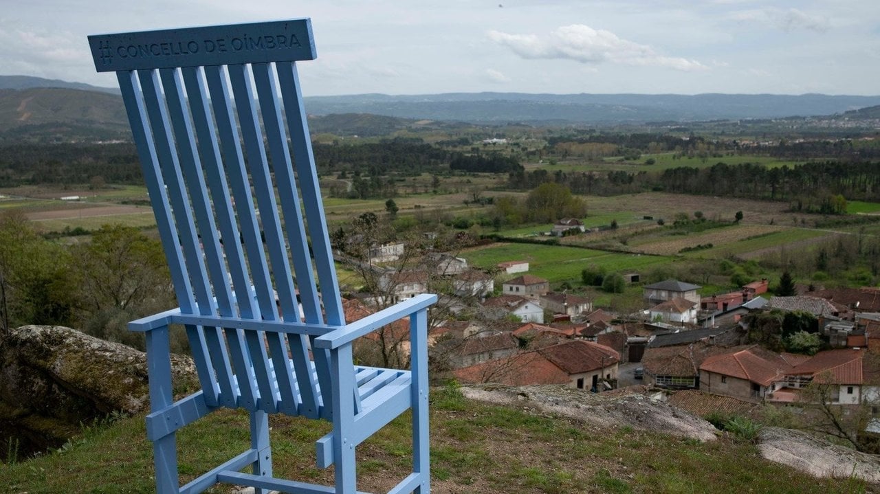 Un mirador de la provincia de Ourense. Foto. Xesús Fariñas
