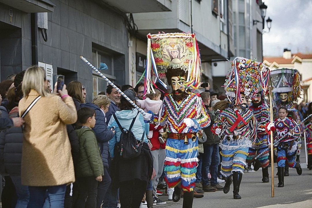 Desfile de máscaras en la pasada edición del Vibomask.