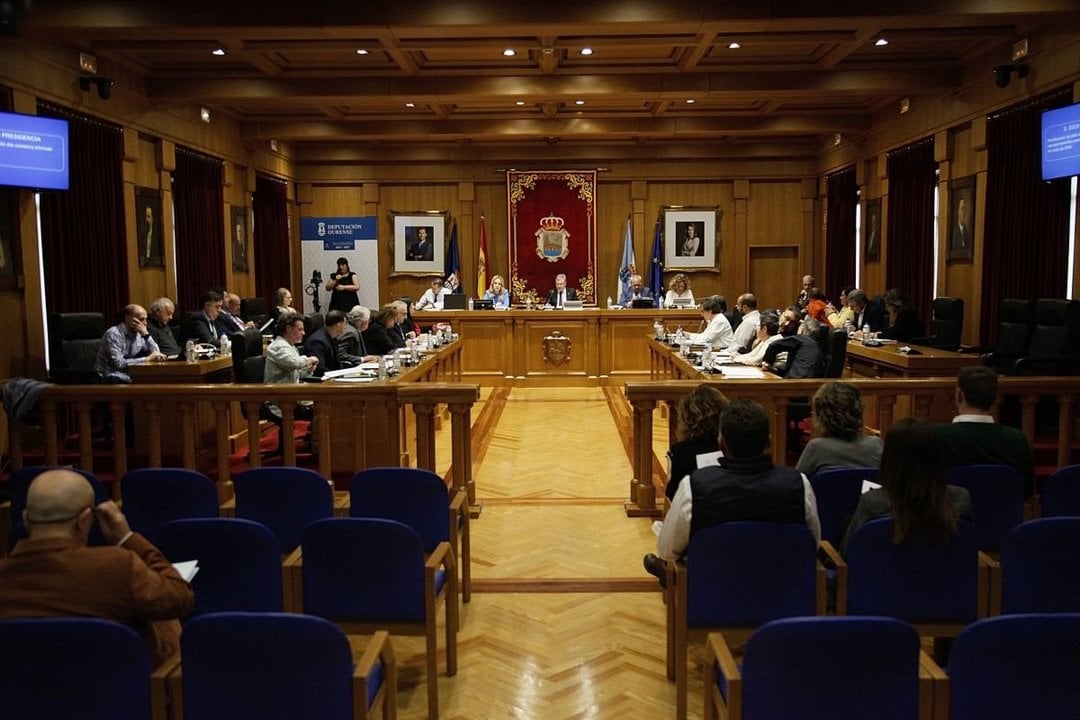 Pleno ordinario correspondiente al mes de abril en la Diputación Provincial.