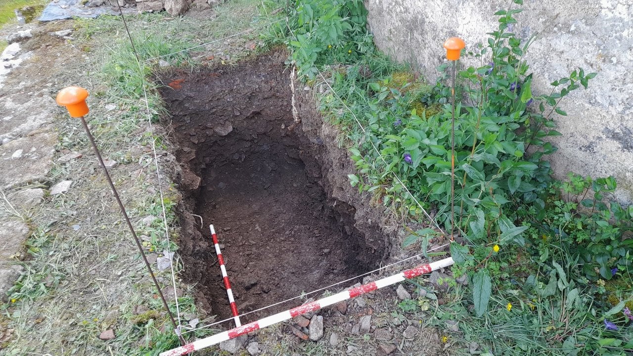 Exhumación de los presuntos restos de la Pasionaria de Viana