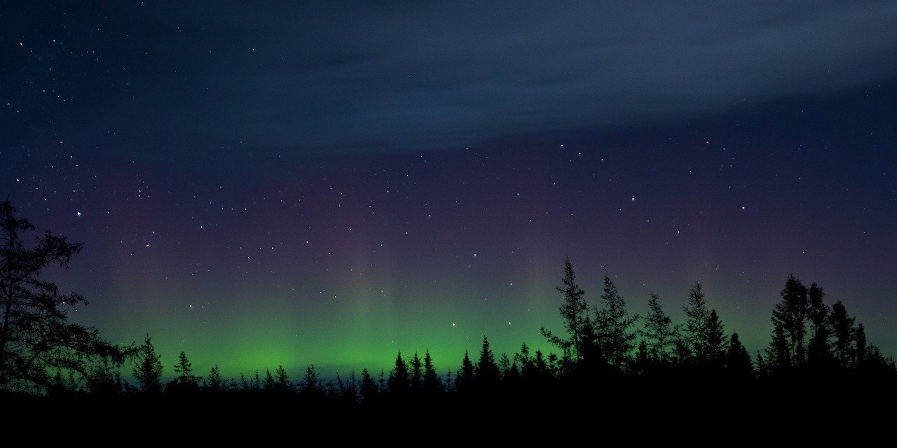 Aurora boreal.