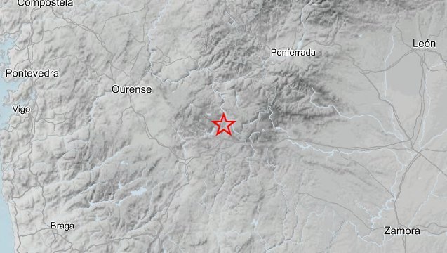 Terremoto en Vilariño de Conso