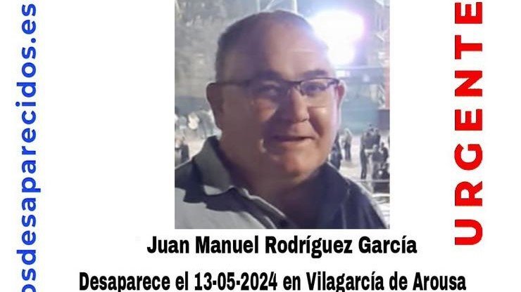 El desaparecido Juan Manuel Rodríguez García