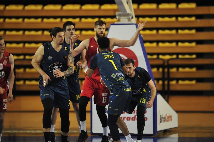 OURENSE 18/04/2021.- Cob-Girona, partido de baloncesto. José Paz