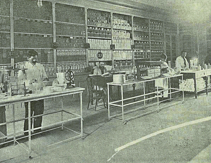 Foto de 1912 sacada del nº 1313 de La Región de 1914. Laboratorio de Juan Vidal.