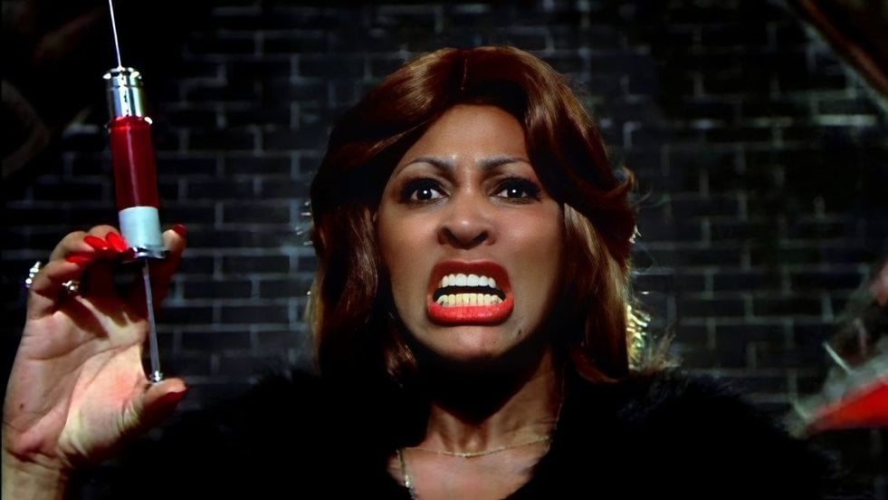 Tina Turner, en un fotograma del filme “Tommy”, en el que destacó gracias a su papel de “Acid Queen”.