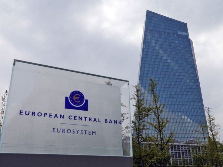 Fachada de la sede del Banco Central Europeo.