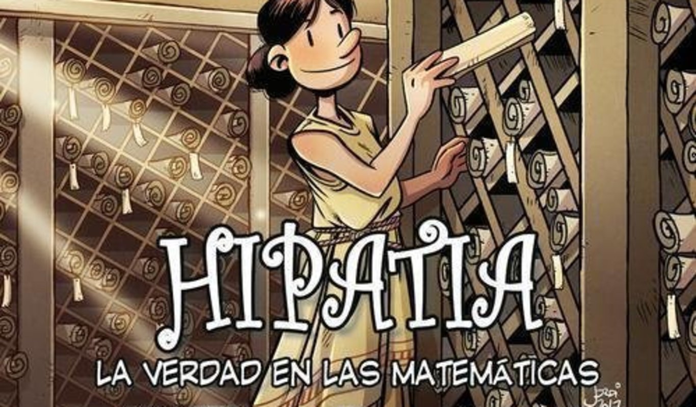 Un cómic para niños descubre las matemáticas de Hipatia