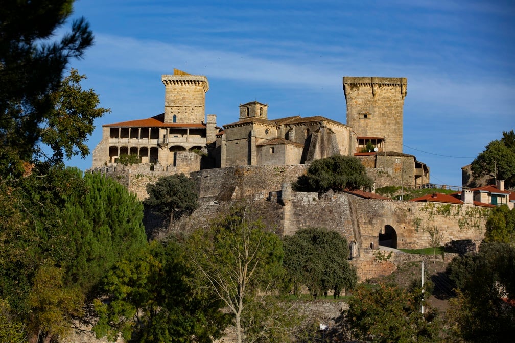 Castelo de Monterrei (Monterrei). 15/10/2021. Reportaxe sobre asObras de mellora no entorno do Castelo de Monterrei feitas nos últimos anos.
Foto: Xesús Fariñas
