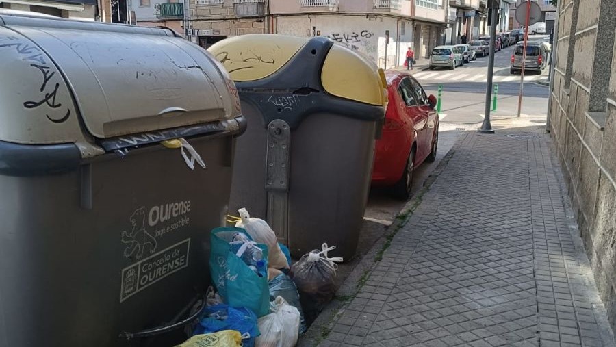 Basura en Ourense