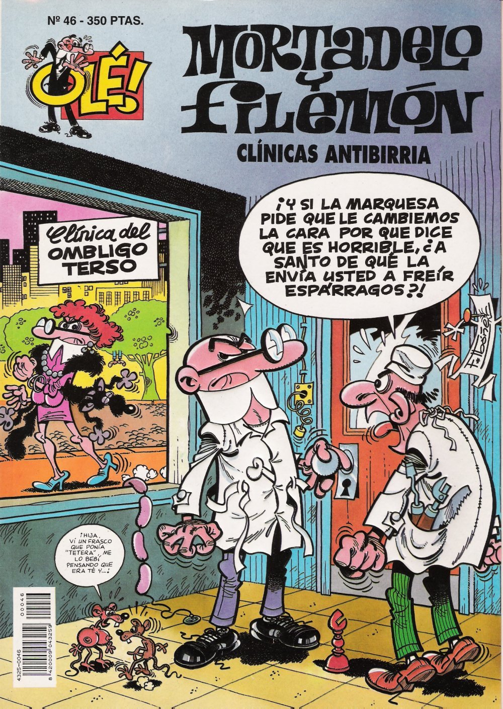 Diez portadas de Mortadelo y Filemón para recordar hoy a Ibáñez